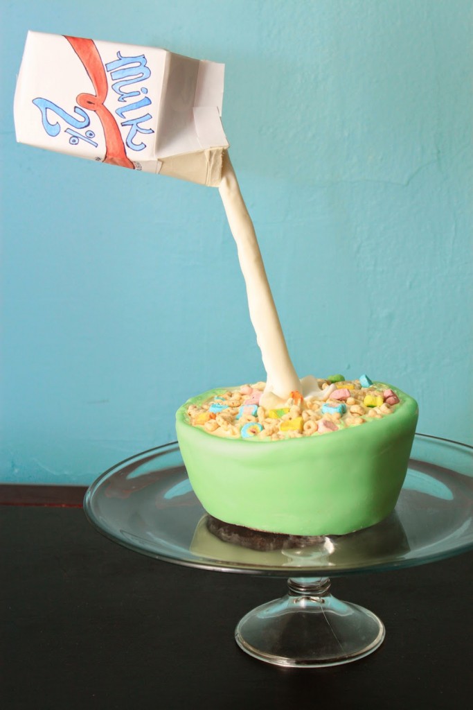 How to make an anti-gravity cake - Photo: Nathan Davison