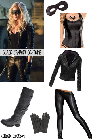 Black Canary Costume - Arrow Costume Ideas