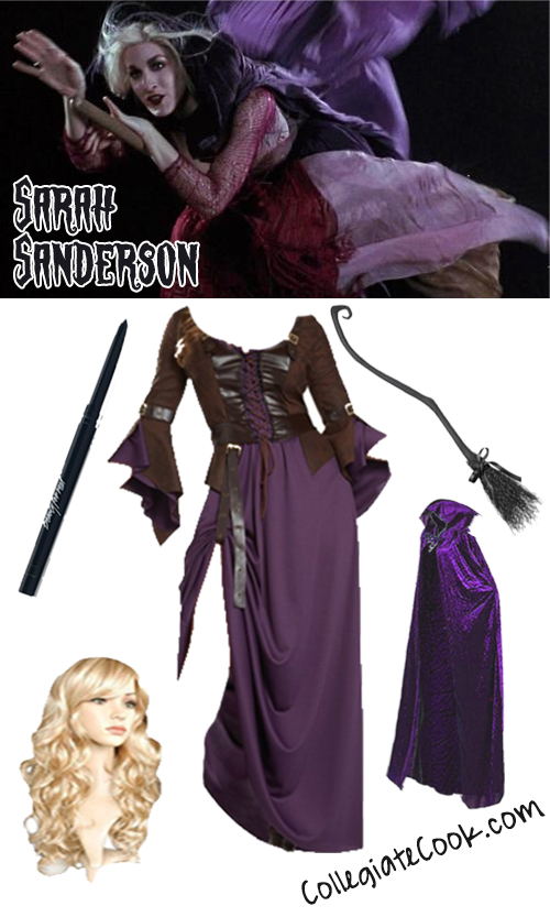 Sarah Sanderson Hocus Pocus Costume - Collegiate Cook