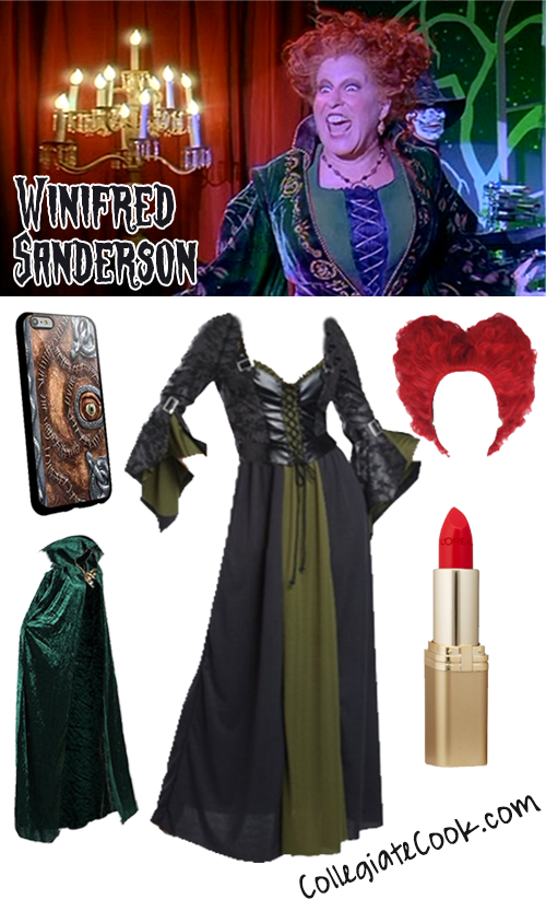 Winifred Sanderson Hocus Pocus Costume - Collegiate Cook