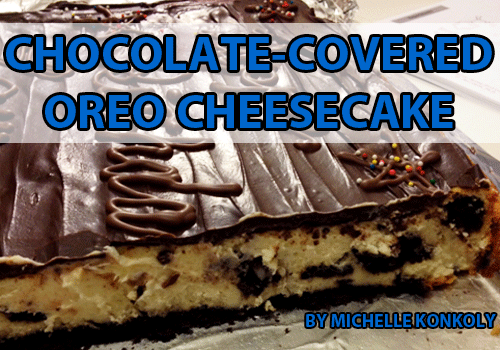 Chocolate-Covered Oreo Cheesecake